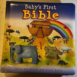Baby's First Bible Soft Padded Hardcover Chunky Hard Pages- Excellent
